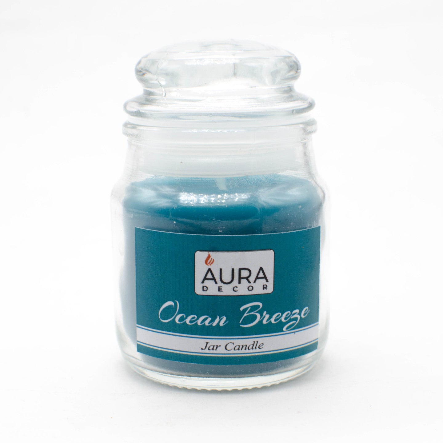 AuraDecor Buy 1 Get 1 Free Ocean Breeze Fragrance Jar Candles ( Burning Time 30 hours Each ) - auradecor.co.in
