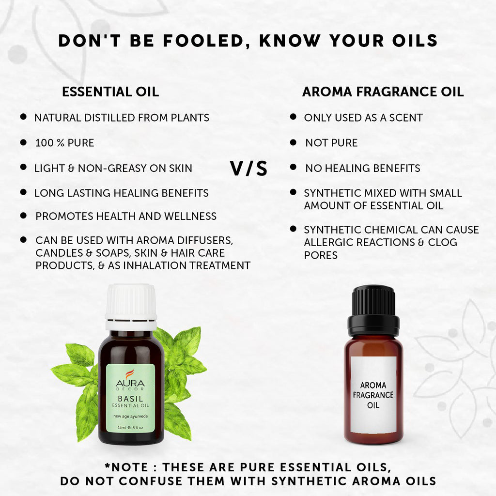 Combo of 9 Essential Oils ( All 15ml Each )