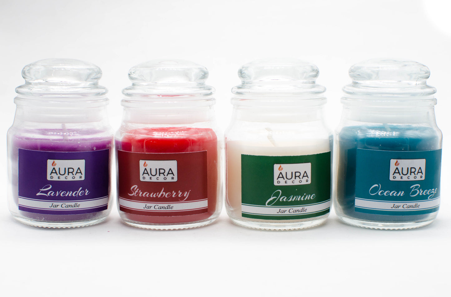 AuraDecor Cookie Fragrance Jar Candle Bulk Buy ( Pack of 60 Pcs )