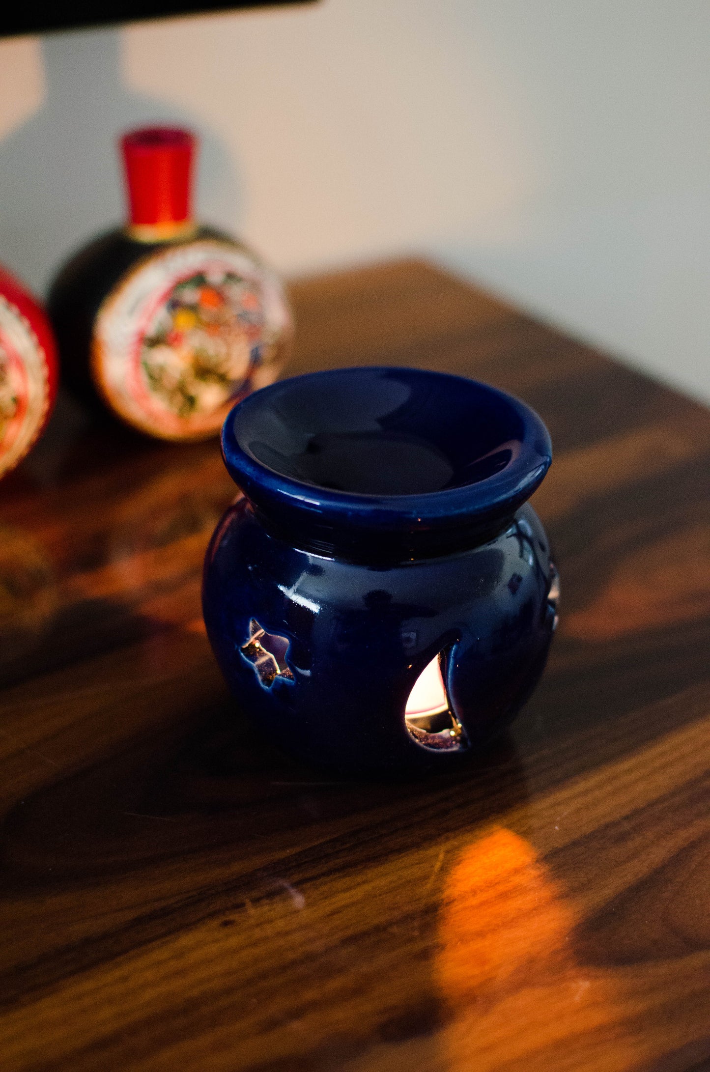 Aroma Oil Burner Gift Set ( Medium ) - auradecor.co.in