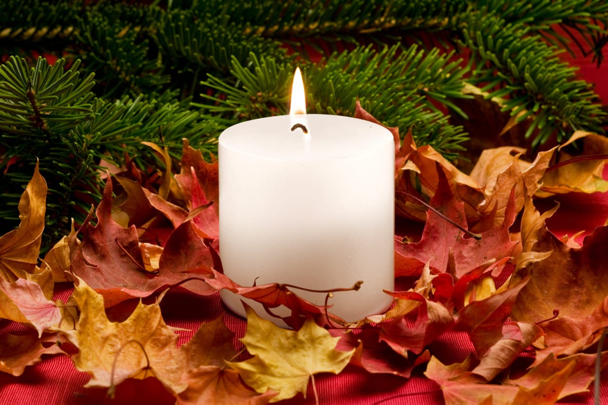 AuraDecor 3 inch & 4 inch Dia White Unscented Pillar Candle ( 3 inch Dia & 4 Inch )