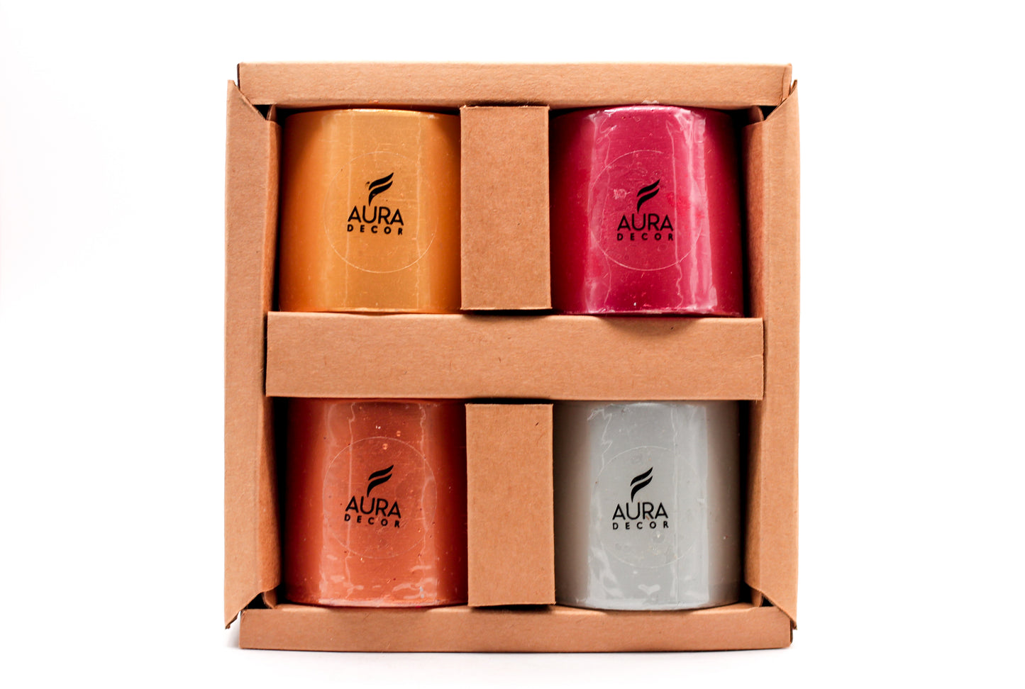 Pillar Set of 4 Gift Set ( Master Box 20 Sets )