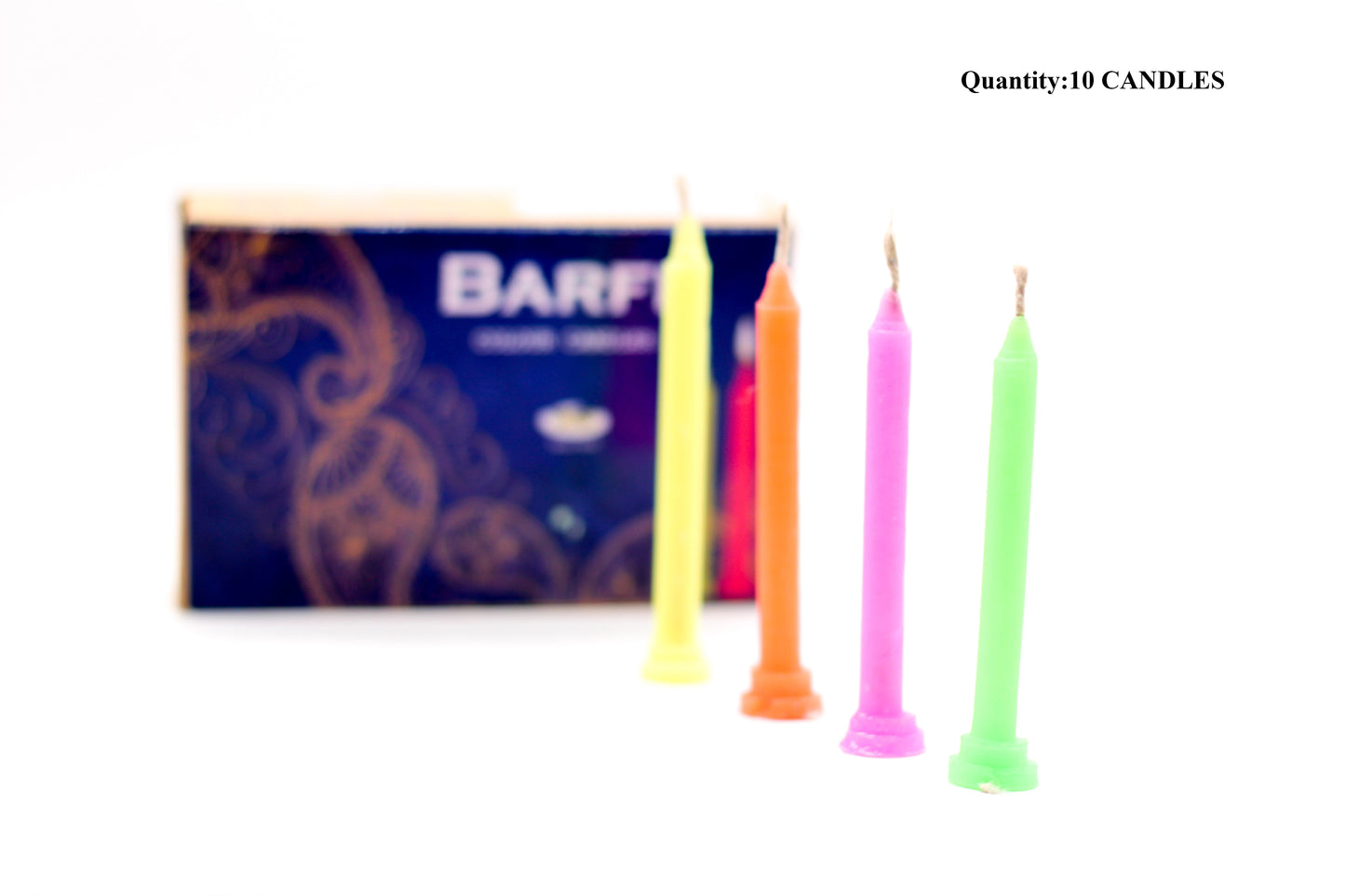Barfi Candles ( MOQ 300 Packets )