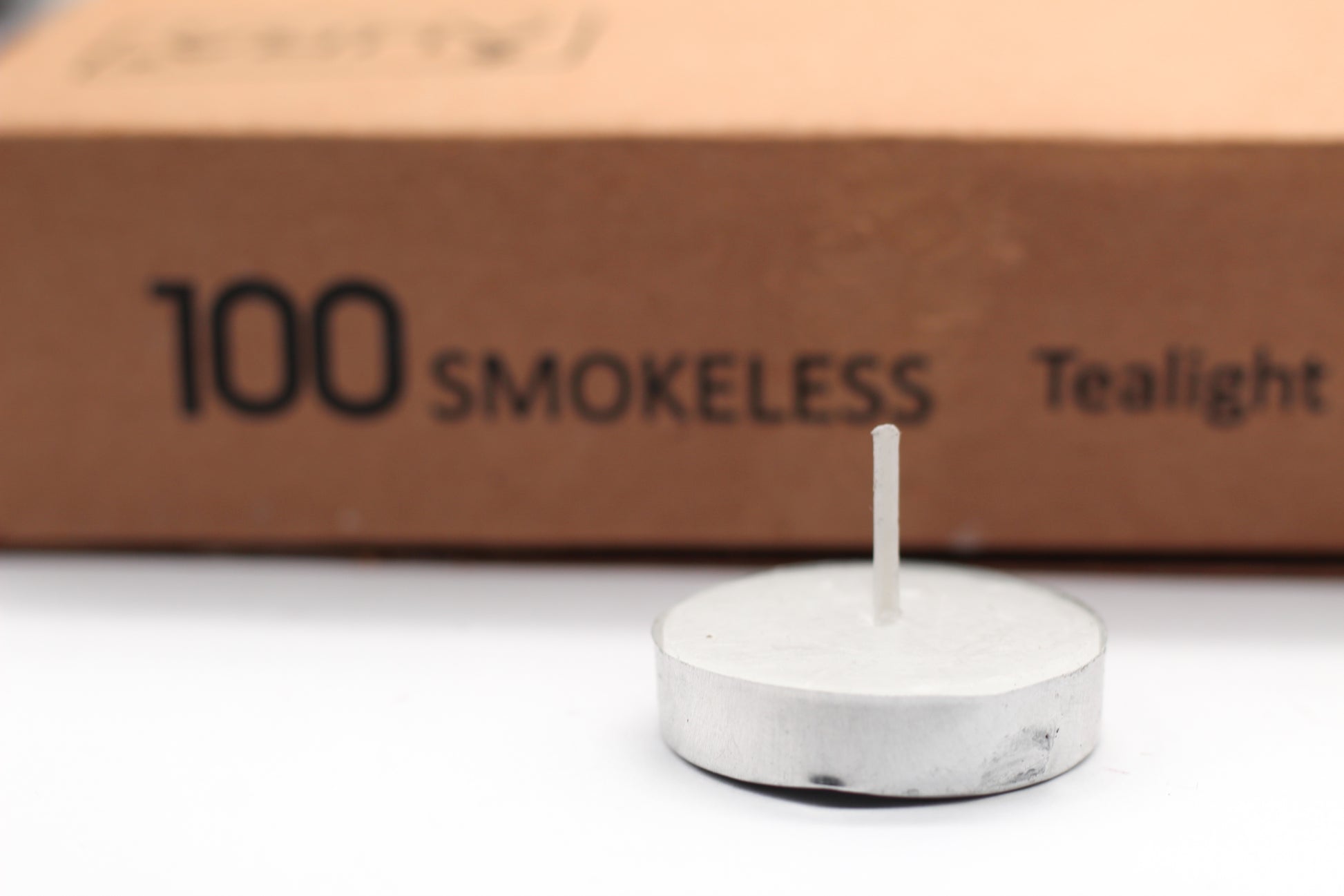 Pack of 100 Tealight Candles ( Burning Time 2.5 Hours ) - auradecor.co.in