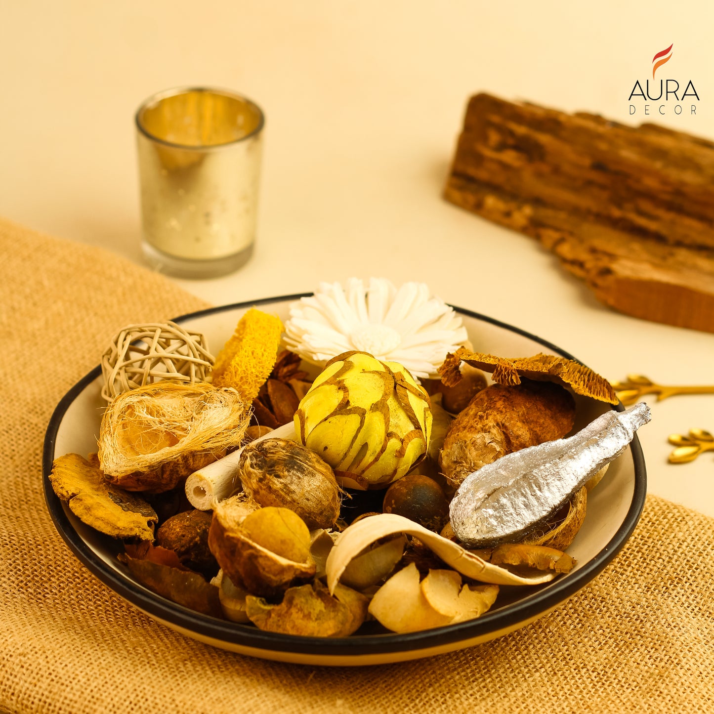 AuraDecor Bulk Buy Premium Fragrance Potpourri ( 50 Packets )