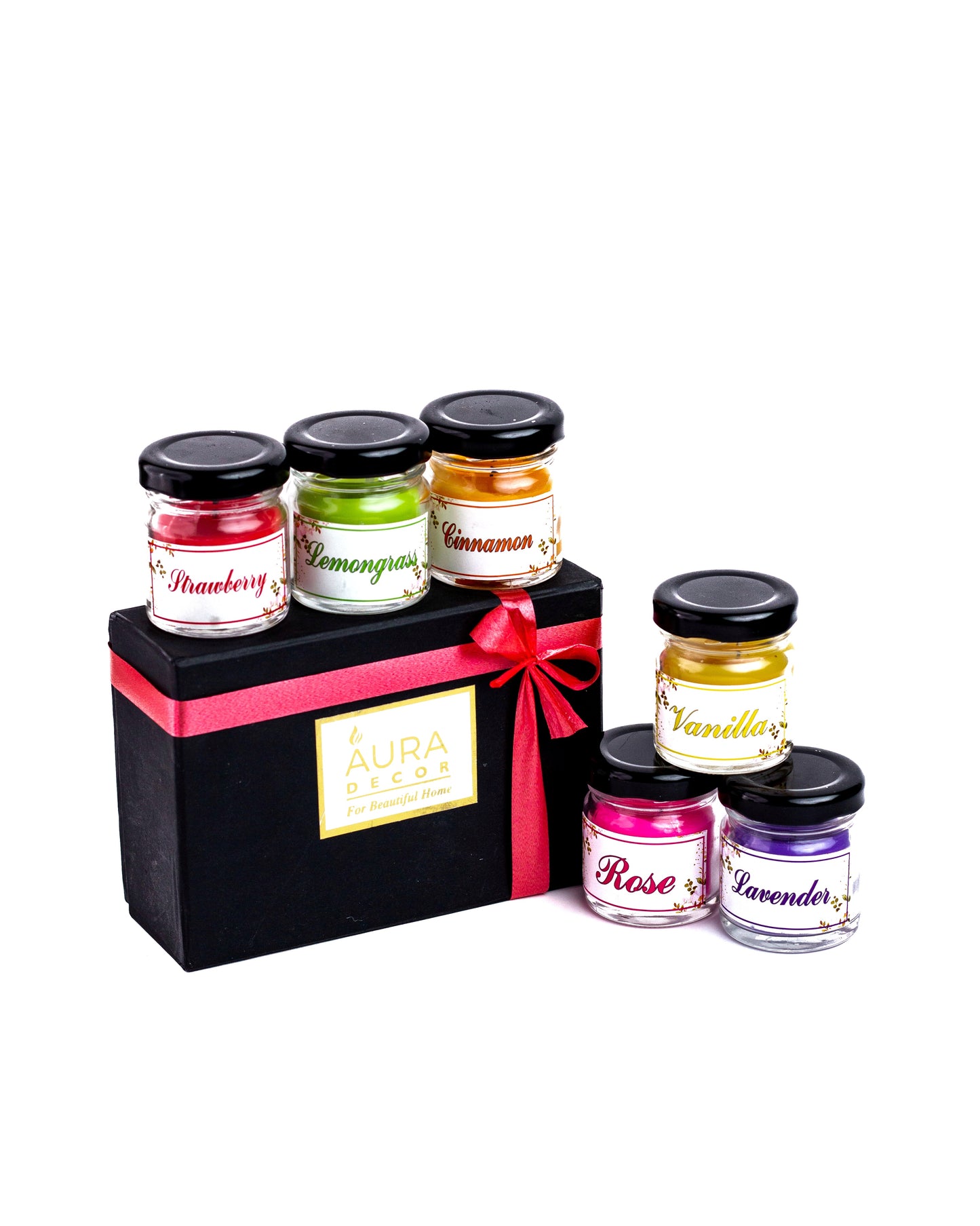 Bulk Buy Mini Fragrance Jar Set of 6 ( MOQ 24 Sets )