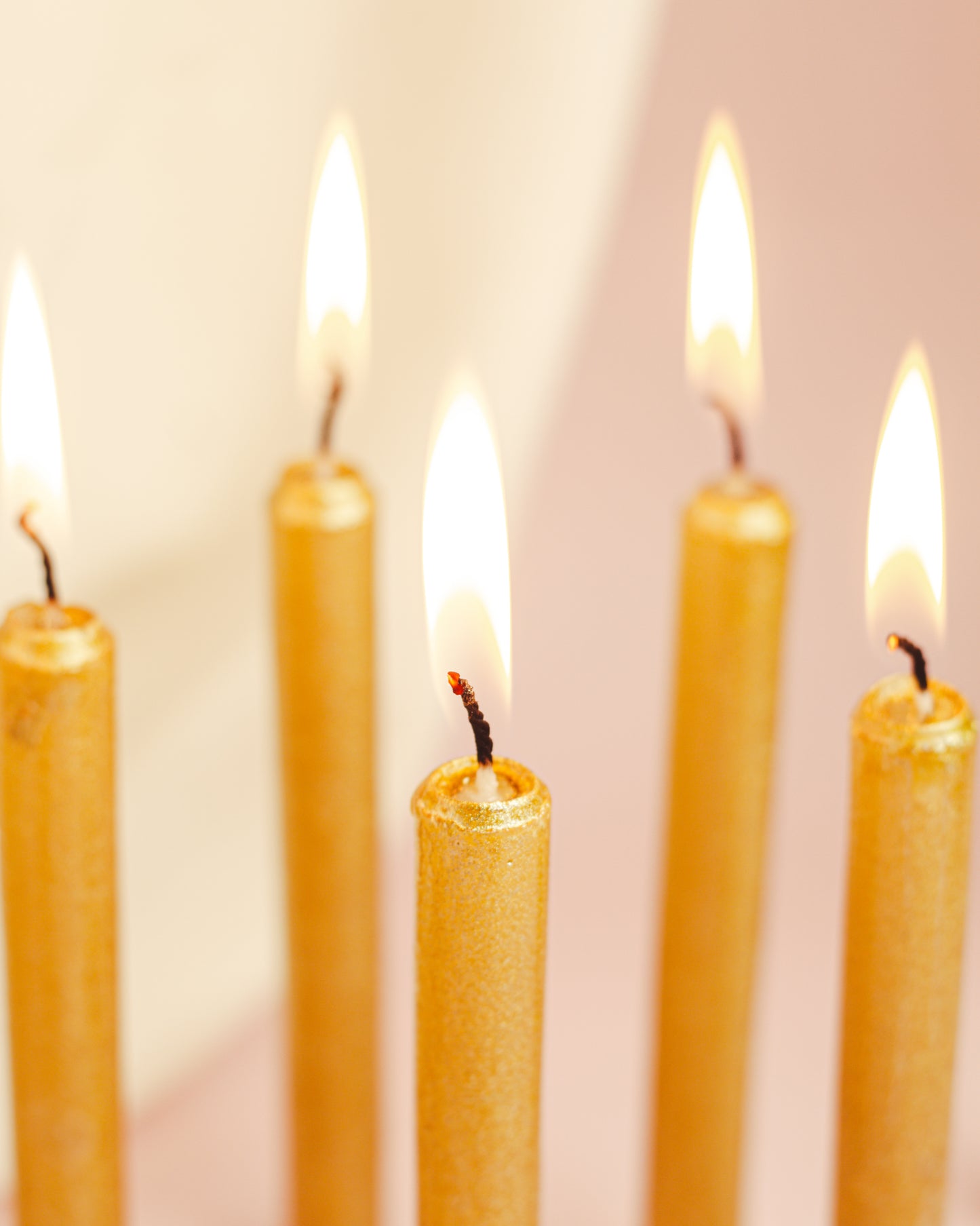 AuraDecor Colourful Stick Candles