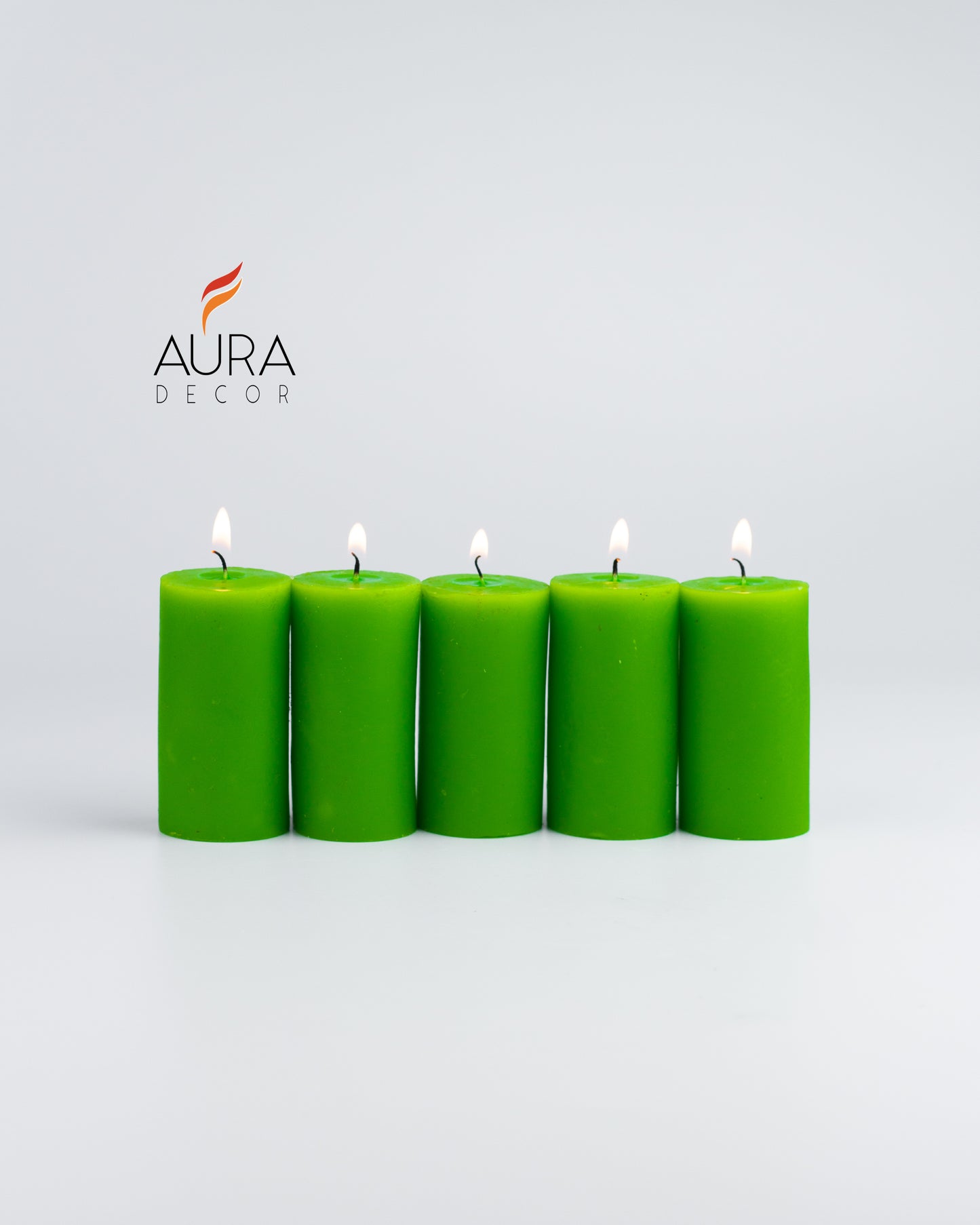 Bulk Buy Pack of 5 Fragrance Pillar Candles ( Master Qty 30 Sets )