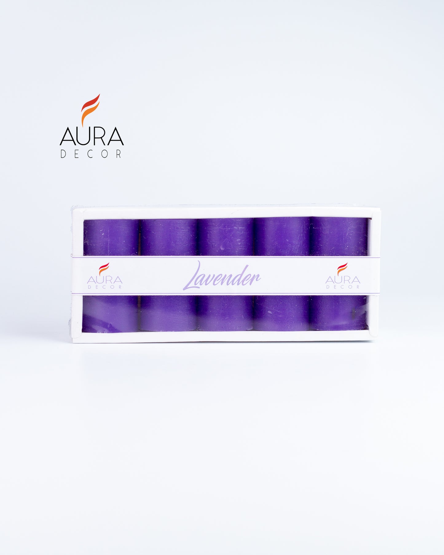Fragrance Pillar Candle Set of 5