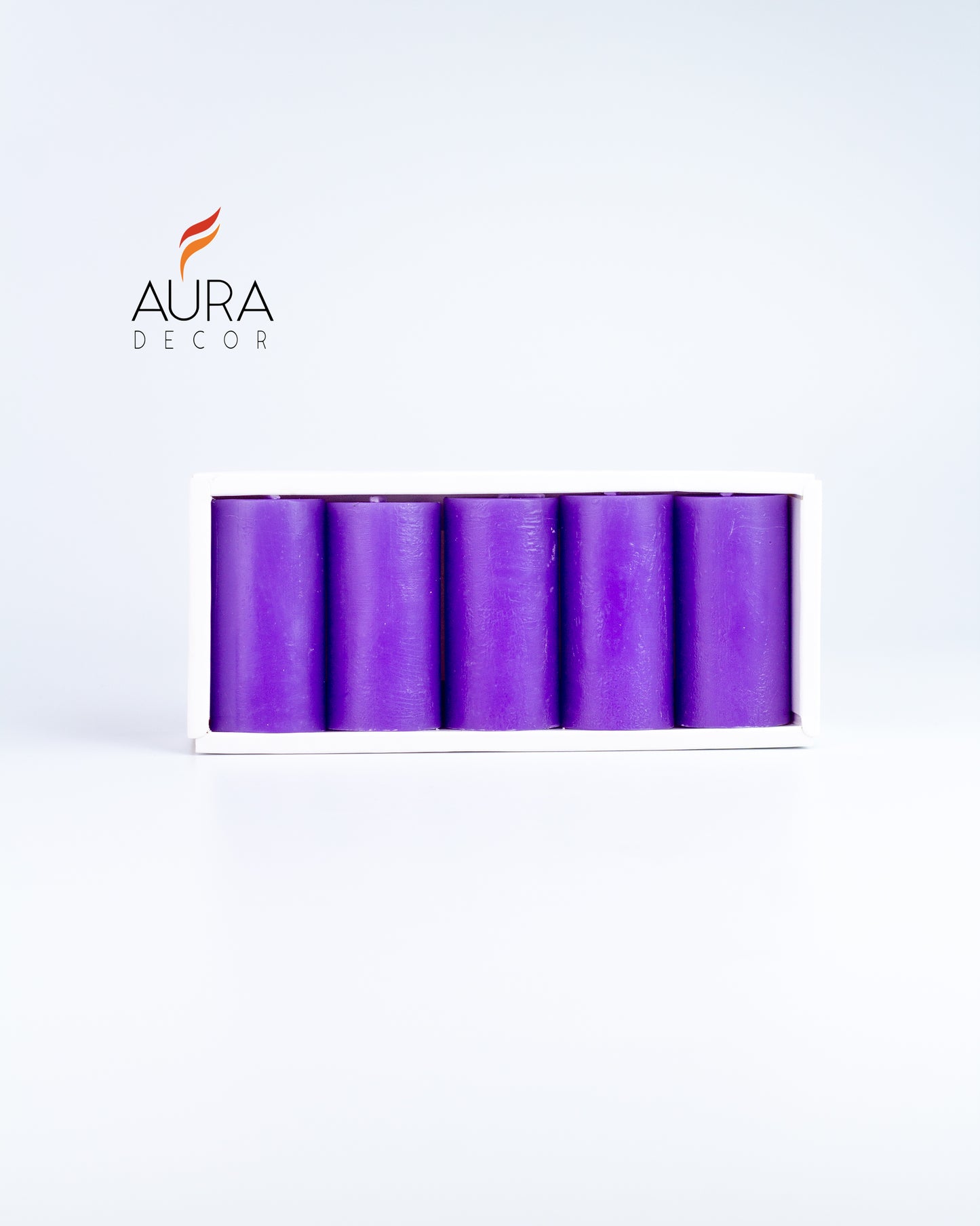 Fragrance Pillar Candle Set of 5
