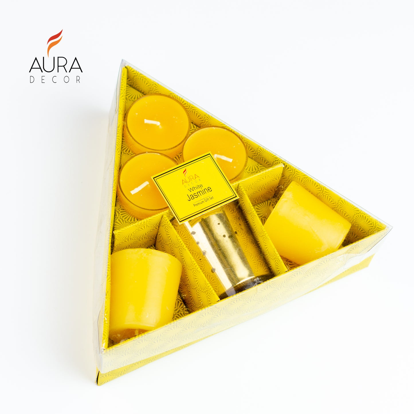 AuraDecor Gift Set Triangle Shape ( Aroma Set )