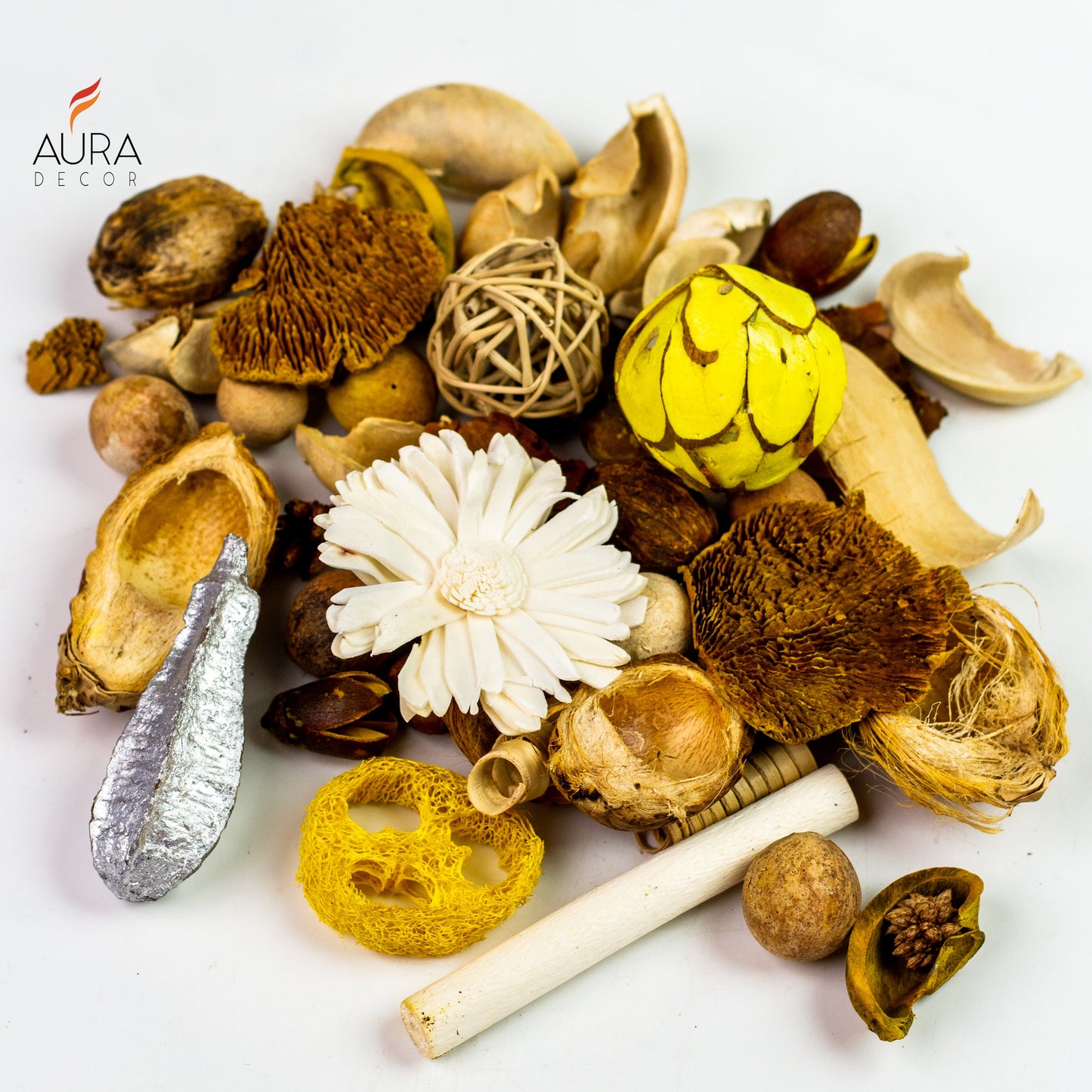 AuraDecor Bulk Buy Premium Fragrance Potpourri ( 50 Packets )