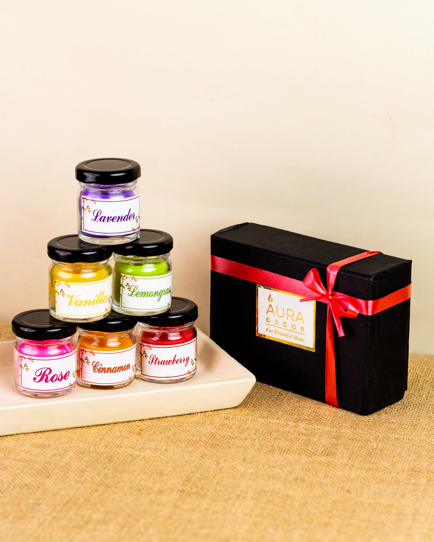 Bulk Buy Mini Fragrance Jar Set of 6 ( MOQ 24 Sets )