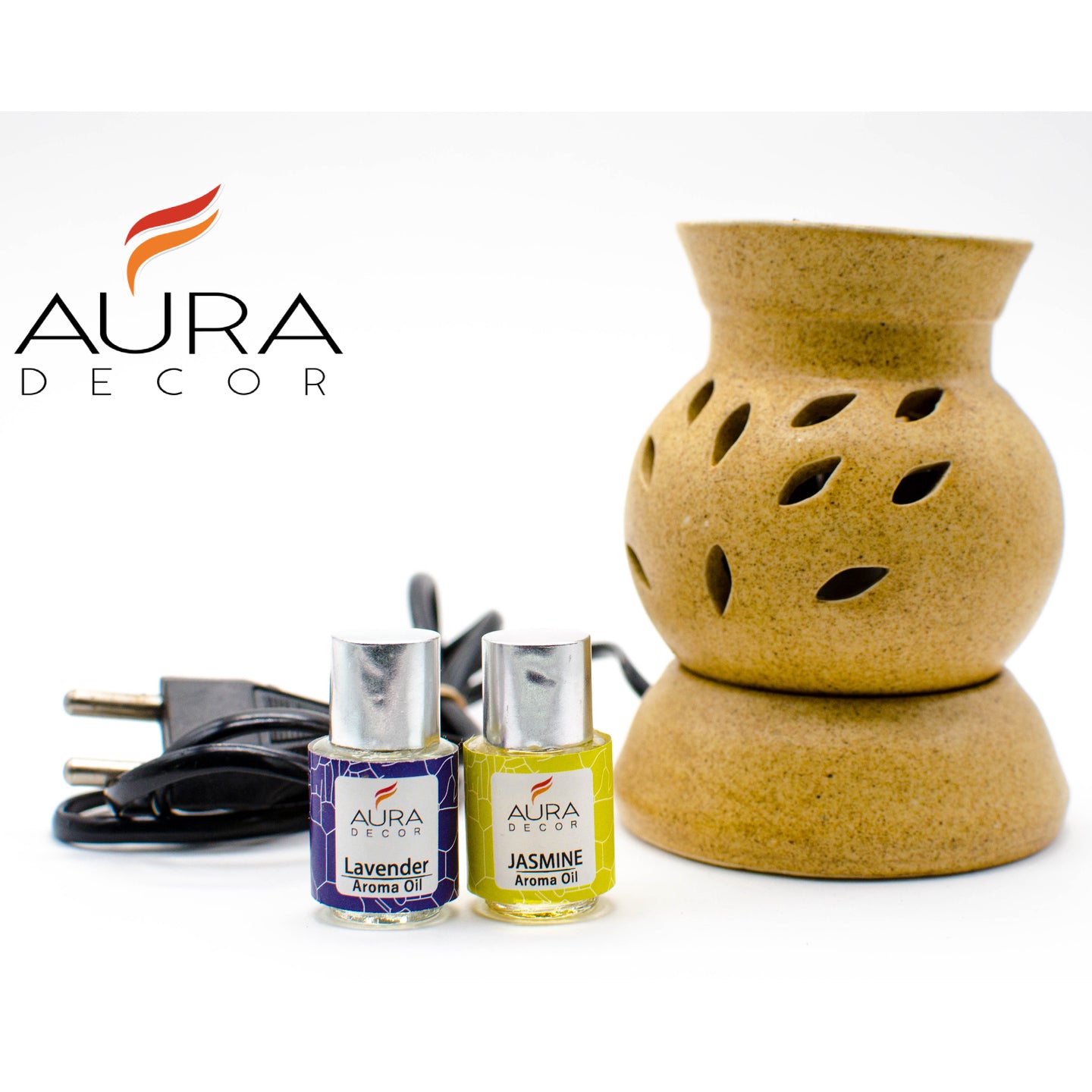 AuraDecor Electric Aroma Diffuser Gift Set - auradecor.co.in