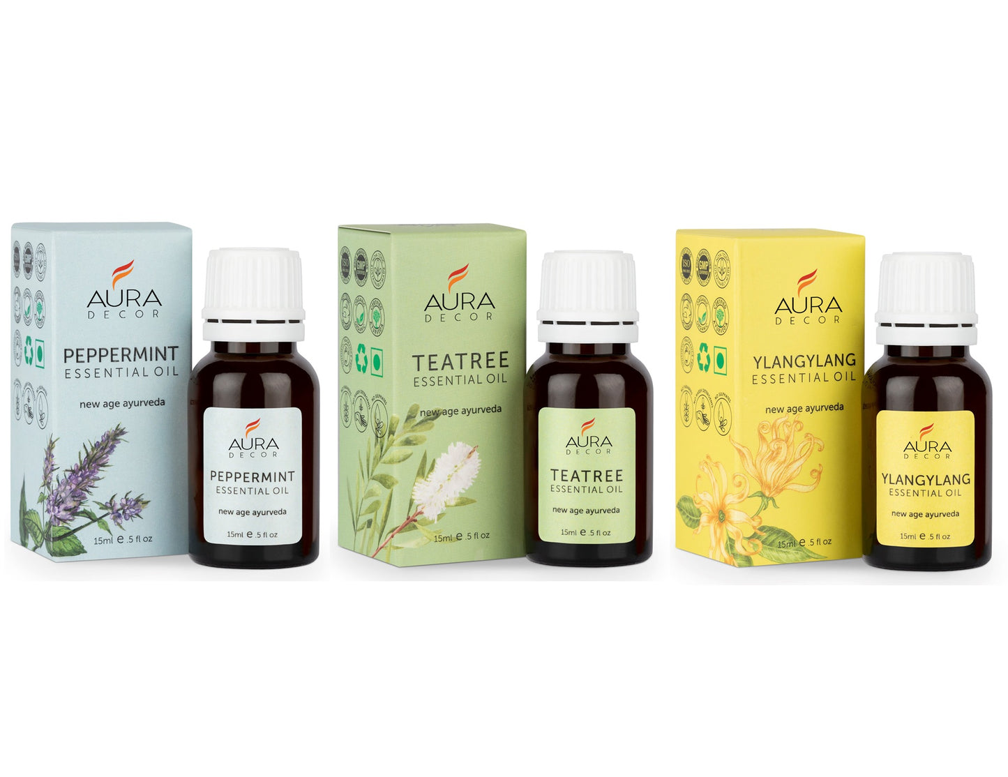 Combo of Any 3 Essential Oils