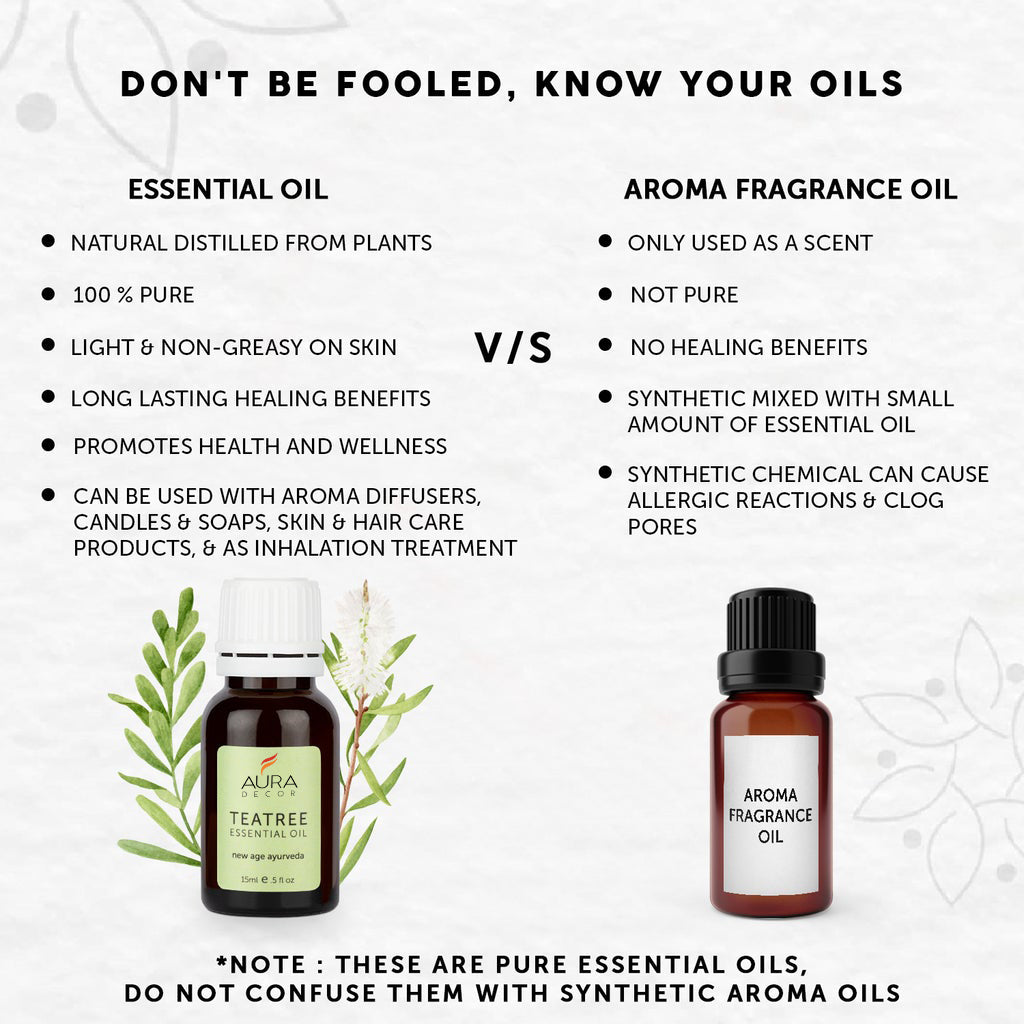 Tea Tree Essential Oil - 15ml for Skin, Hair, Face, Acne Care