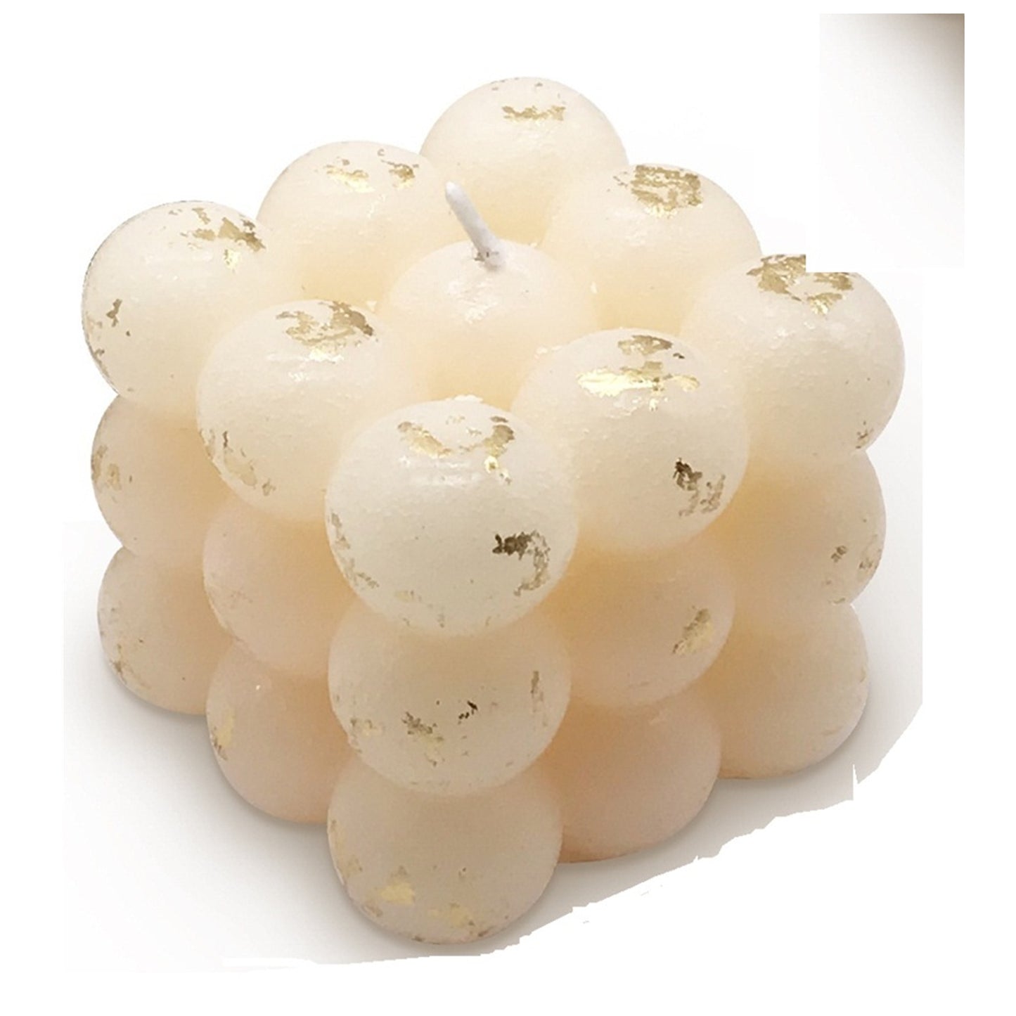 AuraDecor Bubble Candle Gold Dust ( Bulk Buy 50 pcs )