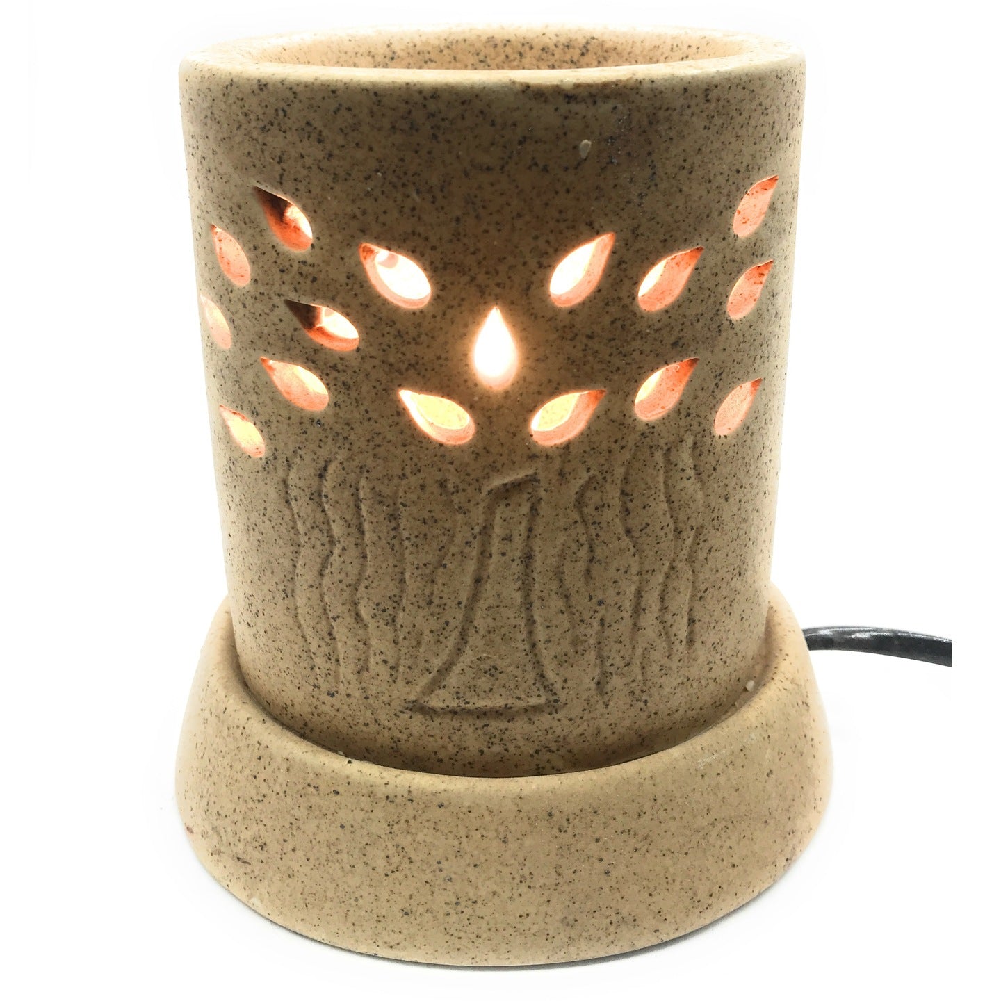 AuraDecor Tree Shape Aroma Oil Electric Burner with Aroma Oil - auradecor.co.in