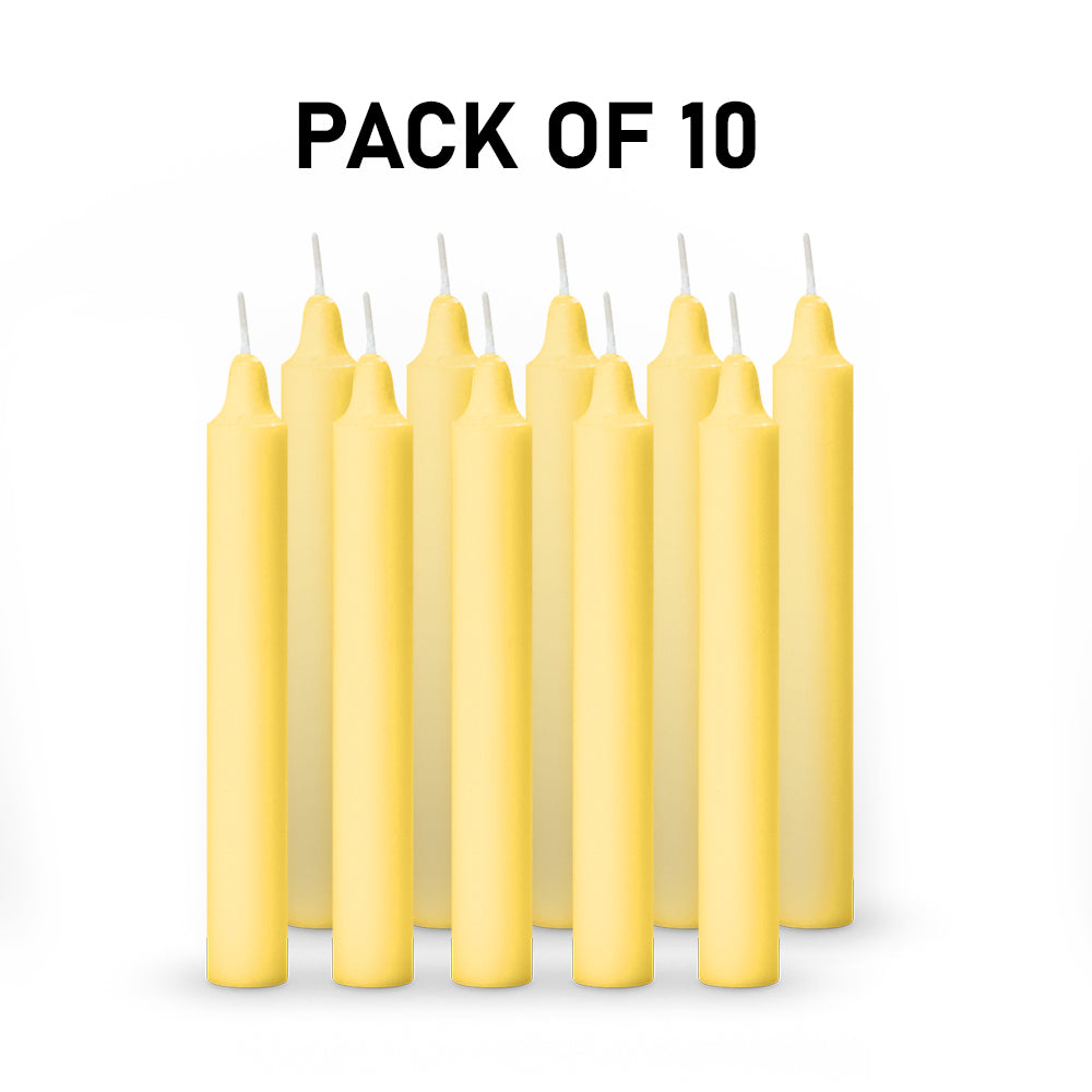 AuraDecor Colourful Stick Candles
