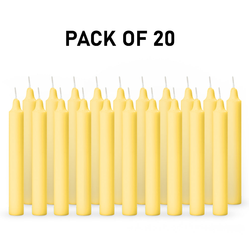 AuraDecor Colourful Stick Candles