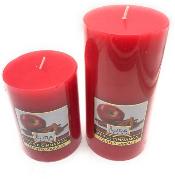 AuraDecor Bulk Buy Fragrance Pillar Candle ( 3inch Dia )