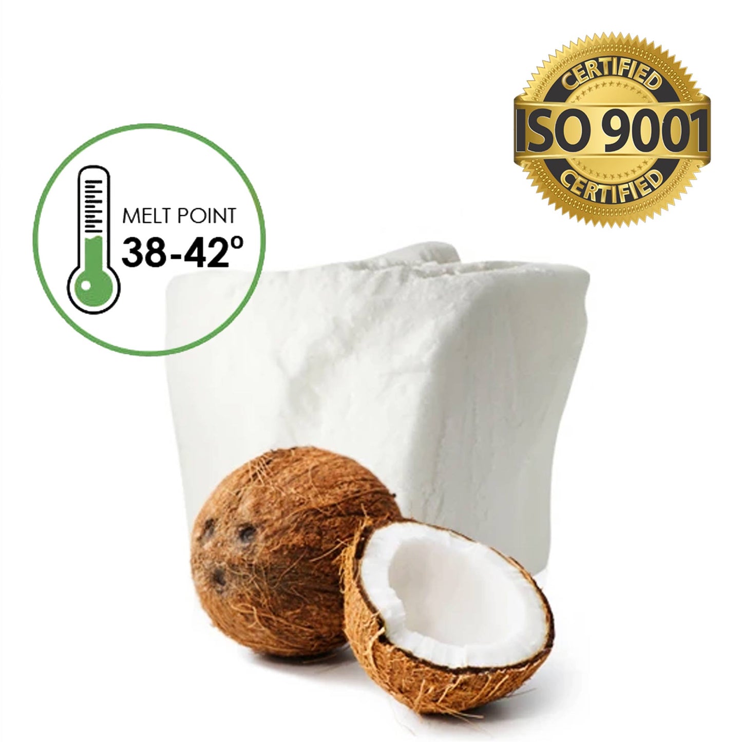 Auradecor Coconut Wax for Candle Making Odourless