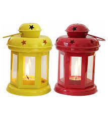 Pack of 20 Lanterns ( Multi Colour )