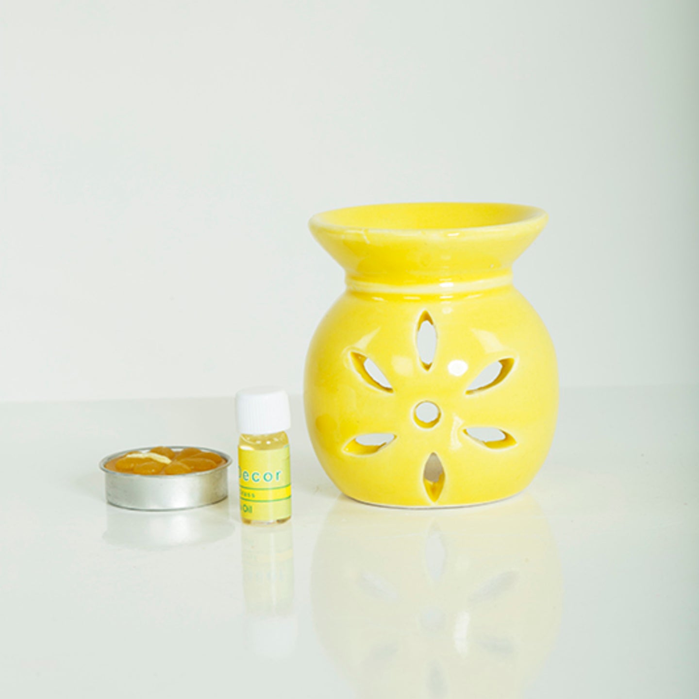Aroma Oil Burner Gift Set ( Small ) - auradecor.co.in