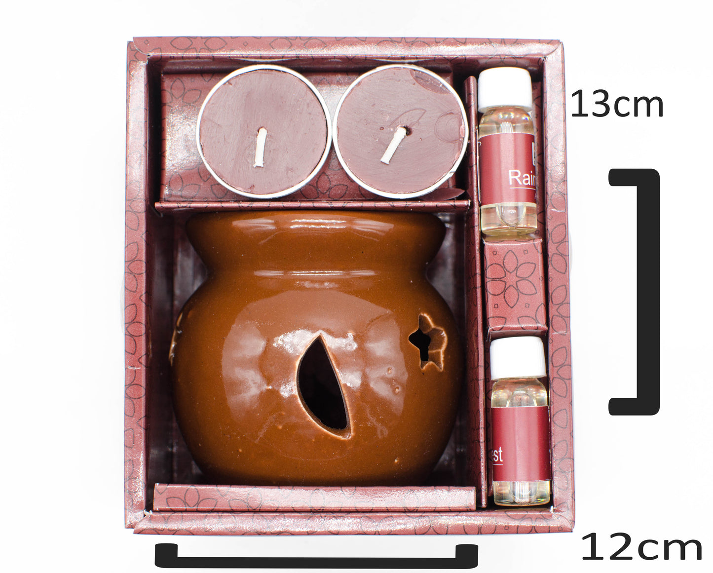 Aroma Oil Burner Gift Set ( Medium ) - auradecor.co.in