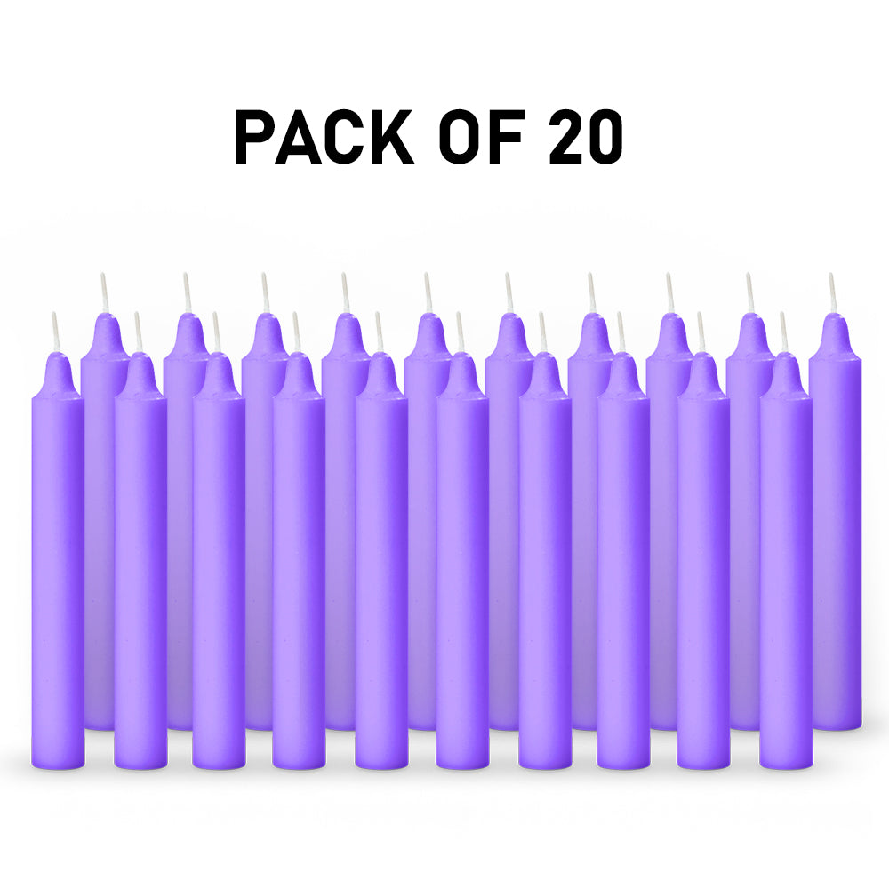 AuraDecor Colourful Stick Candles