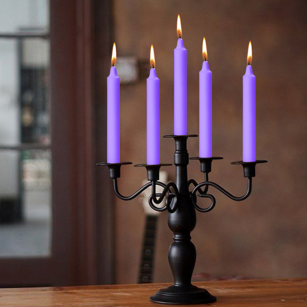 AuraDecor Colourful Stick Candles