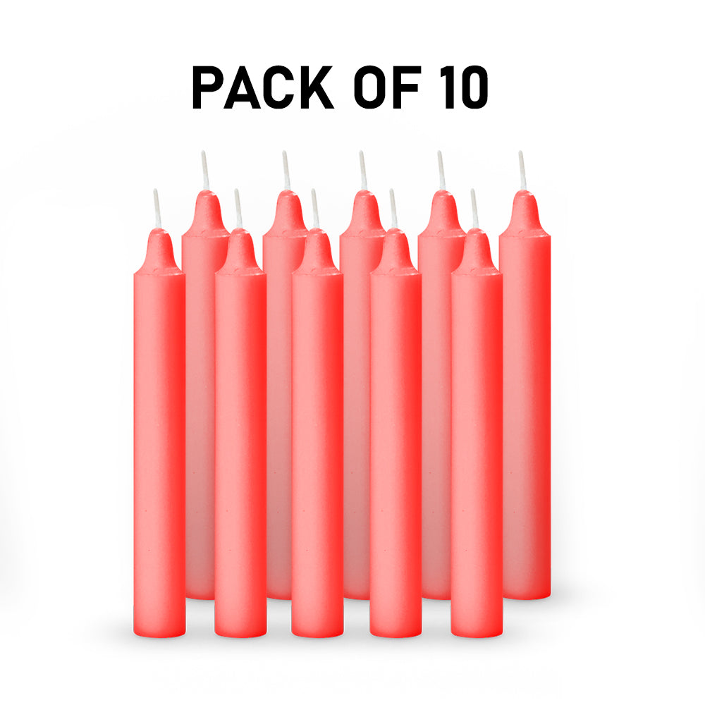 AuraDecor Colourful Stick Candles