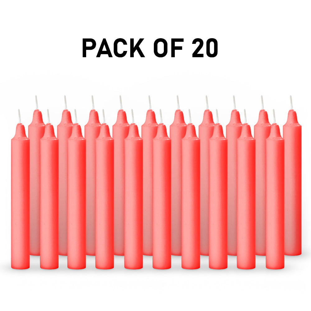 AuraDecor Colourful Stick Candles