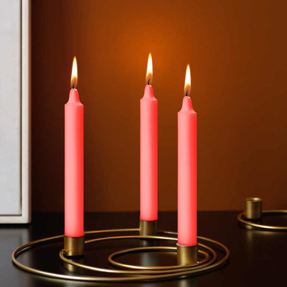 AuraDecor Colourful Stick Candles