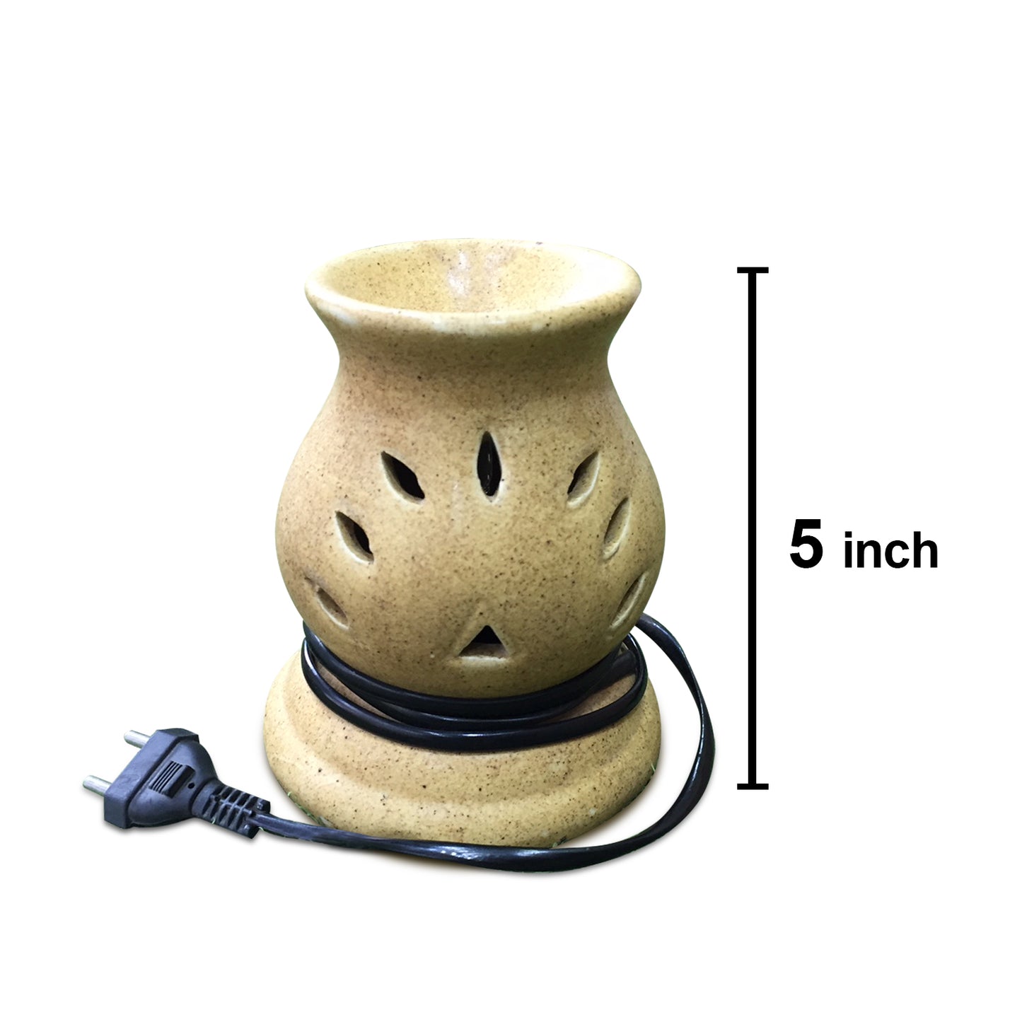 Electric Diffuser with Bulb Matki Shape ( 5 inch Size ) (Assorted Shape)