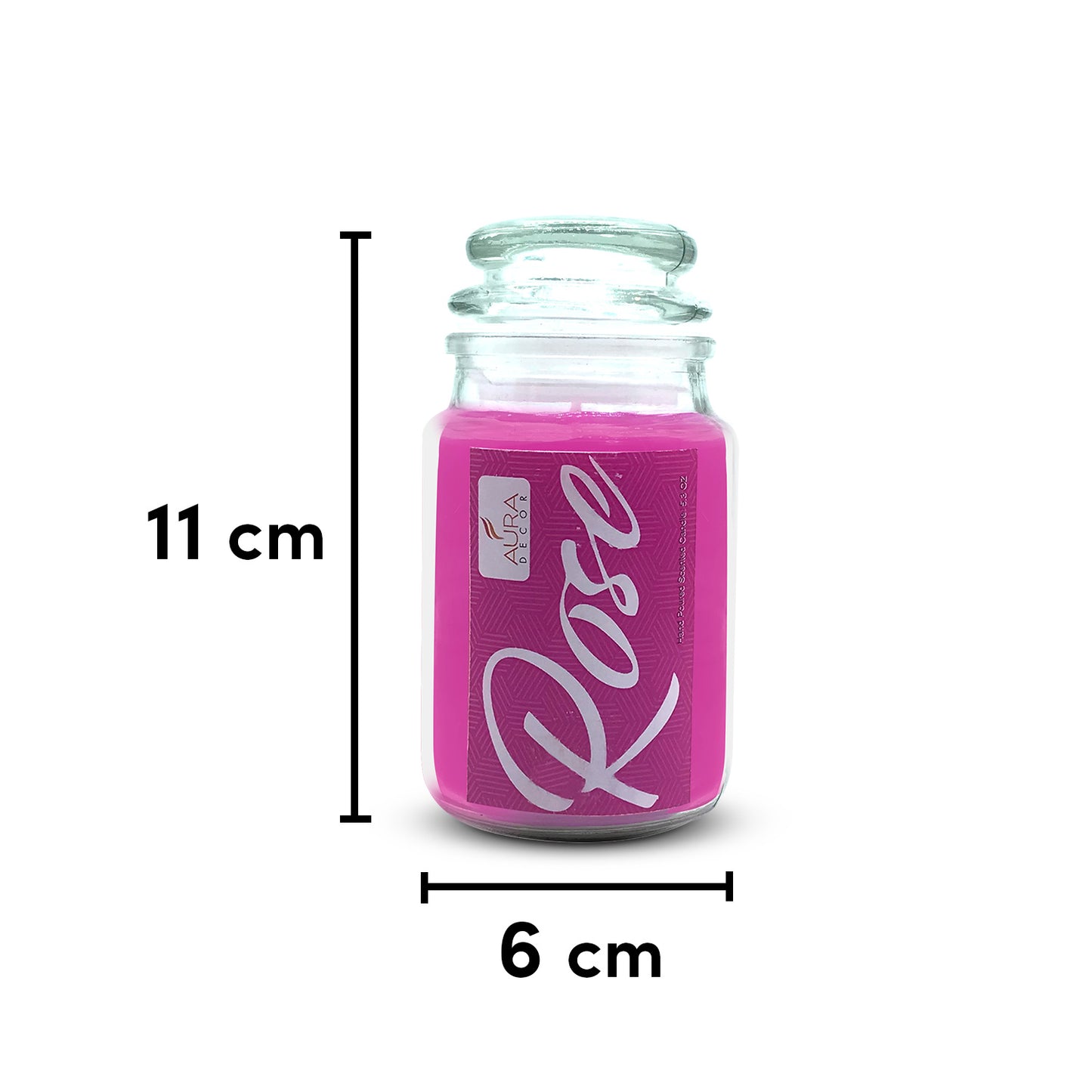AuraDecor Fragrance Jar Candle