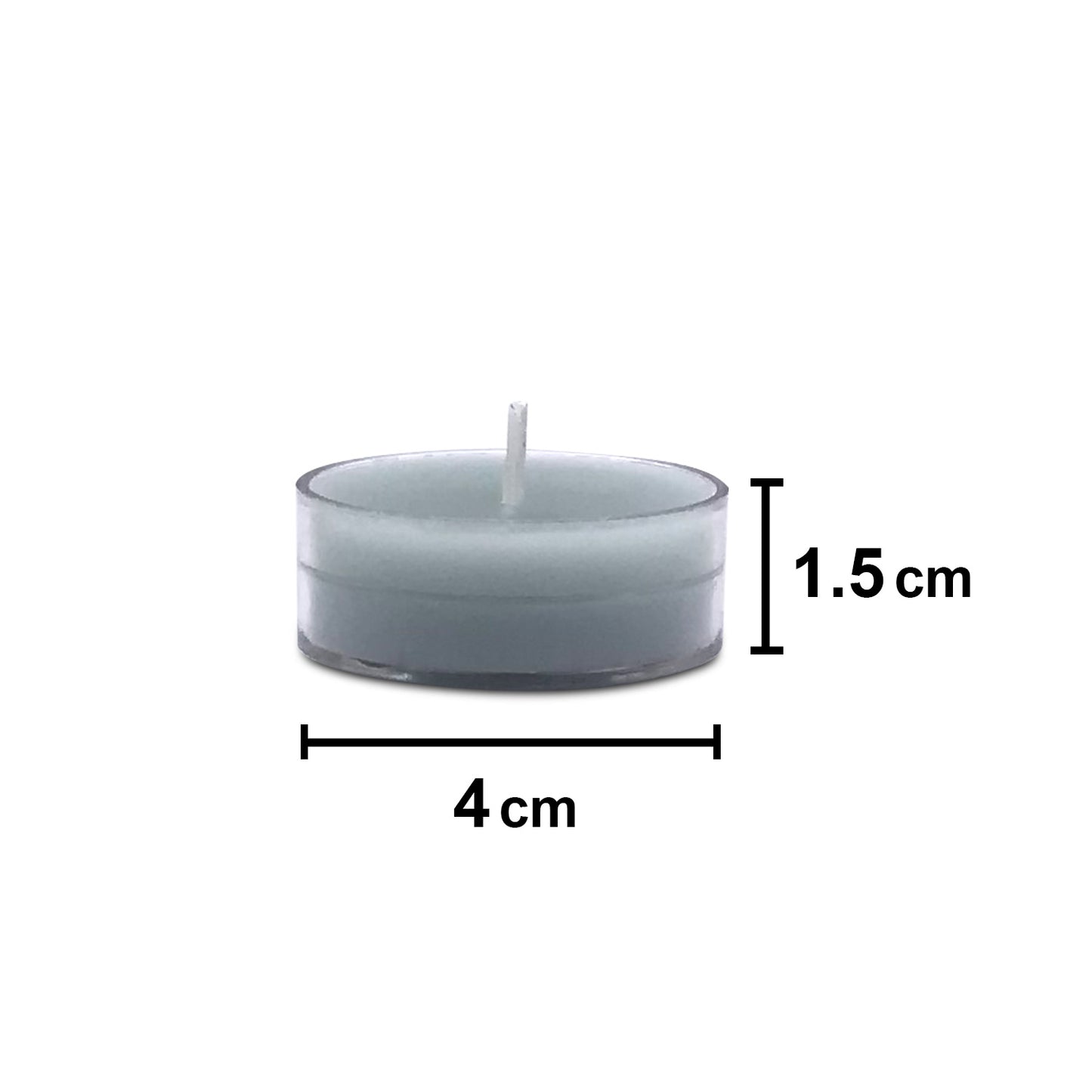 AuraDecor Acrylic Fragrance Tealight ( Pack of 10 )