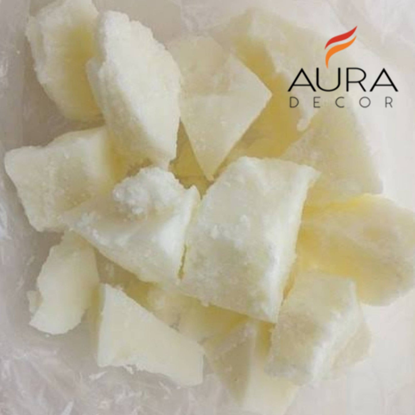 AuraDecor Soy Wax for Candle Making ( 100% Organic ) (Especially for Jar Candles & not Pillar Candles )