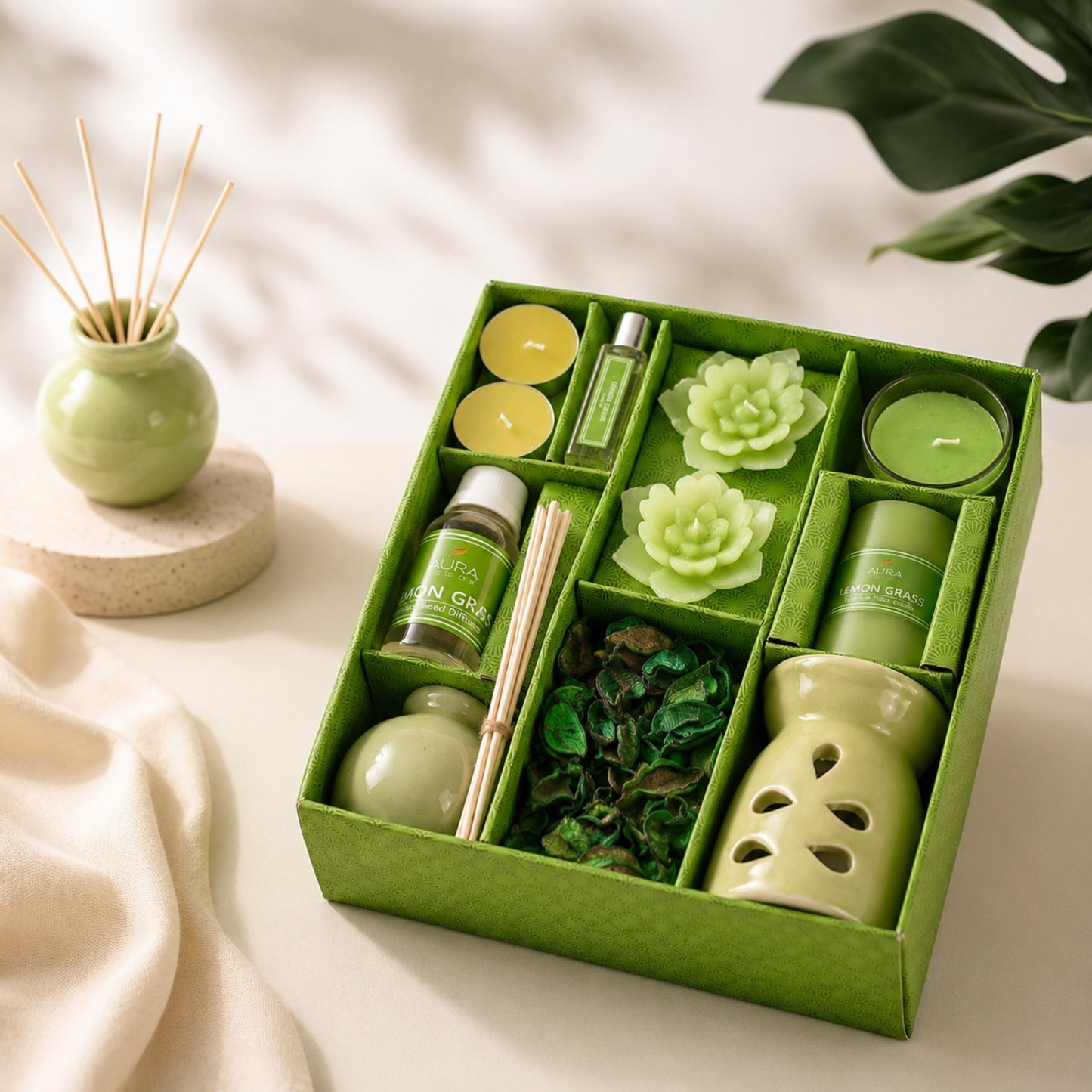 Combo Gift Pack for Aroma theraphy (GS-20) Lemon Grass