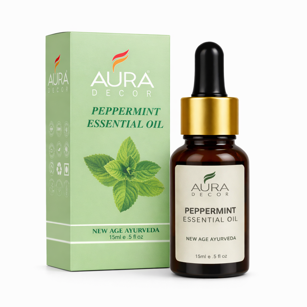 Peppermint Essential Oil - 15ml for Skin, Hair, Face, Acne Care
