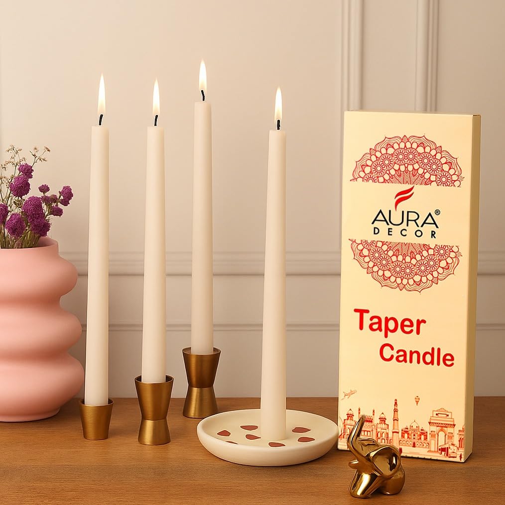 AuraDecor Taper Candles