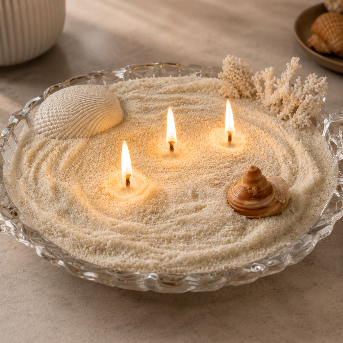 Auradecor Sand wax for DIY Candle Making