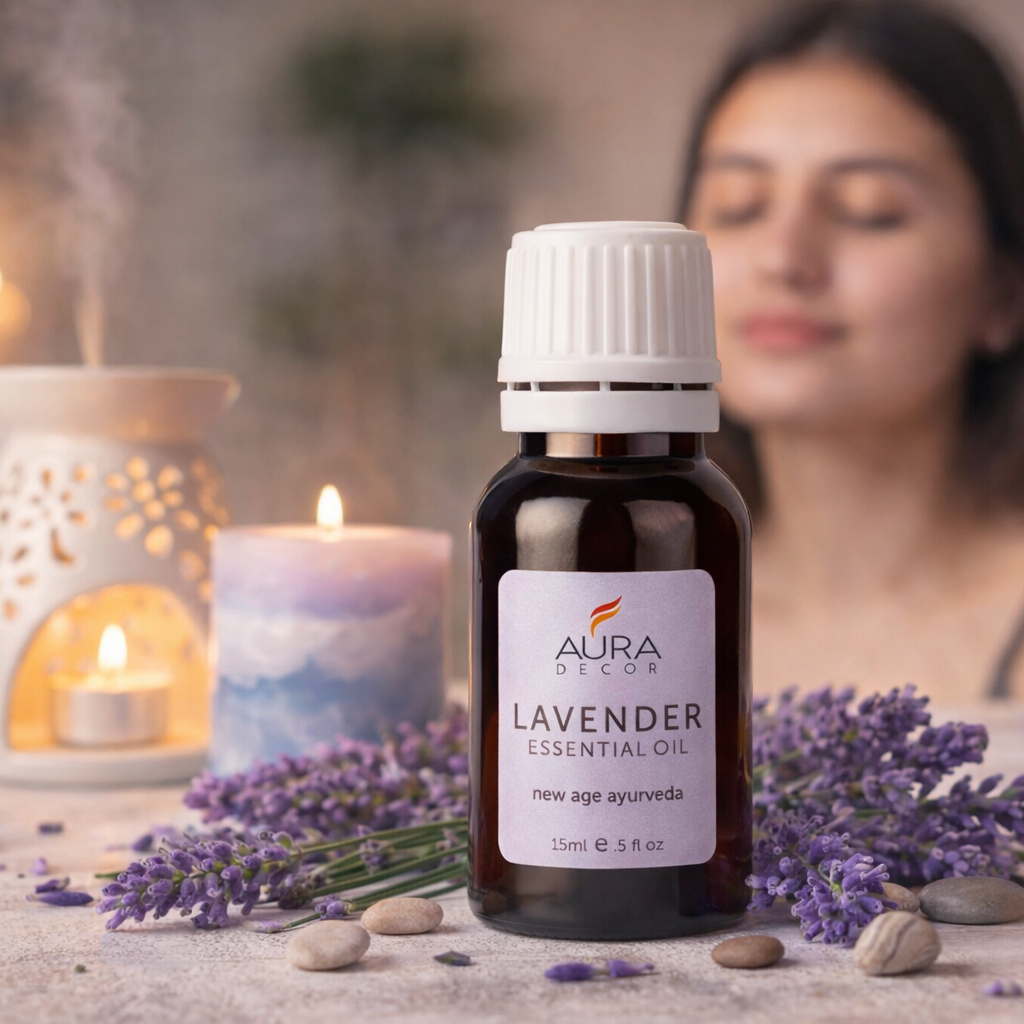 Lavender Essential Oil - 15ml for Skin, Hair, Face, Acne Care