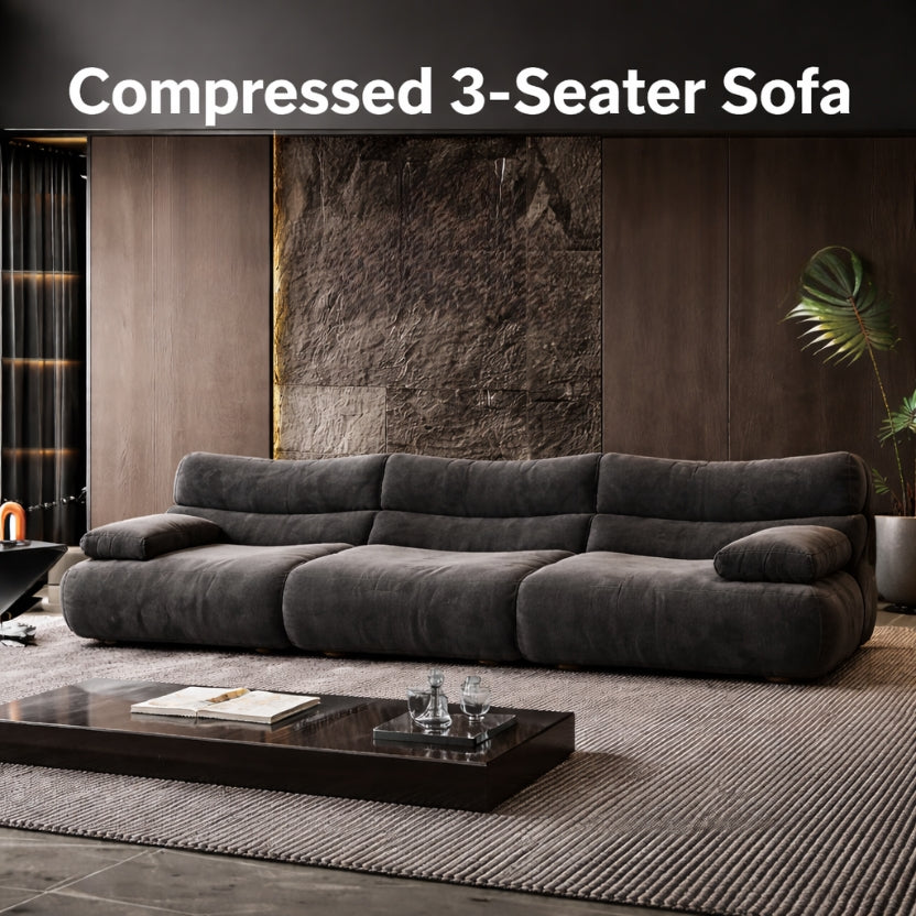 Auradecor Mansion Compressed 3‑Seater Sofa