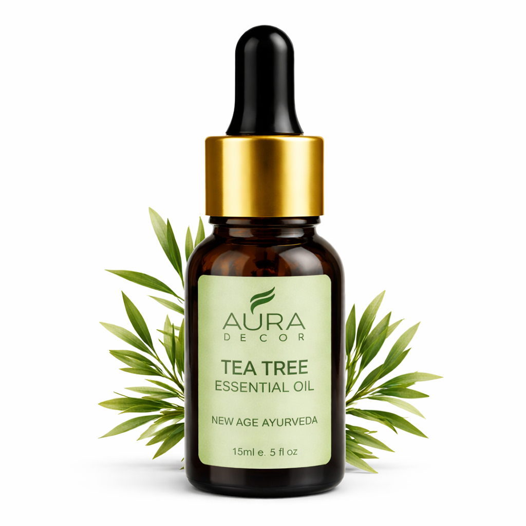 Tea Tree Essential Oil - 15ml for Skin, Hair, Face, Acne Care