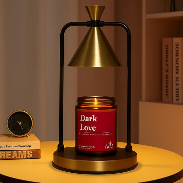 Auradecor Candle Warmer Lamp With an Aroma Candle