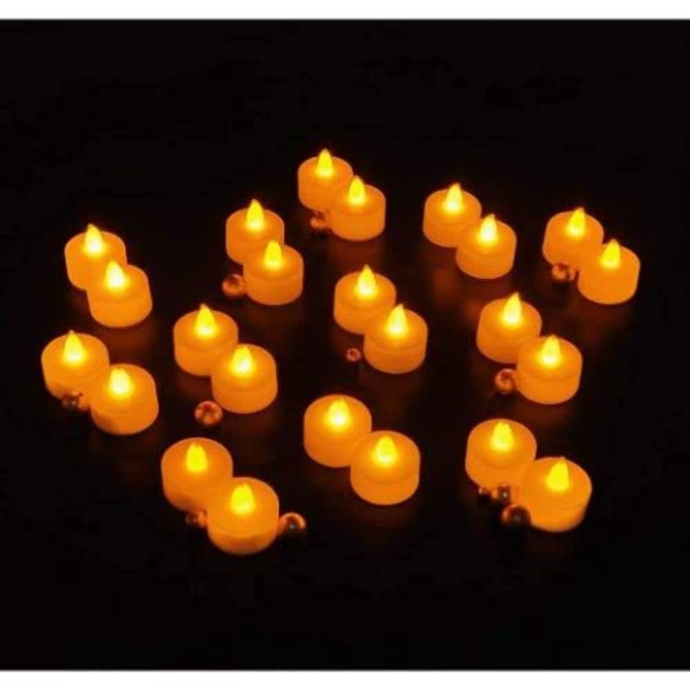 AuraDecor LED Tealight Candles  Pack of 12