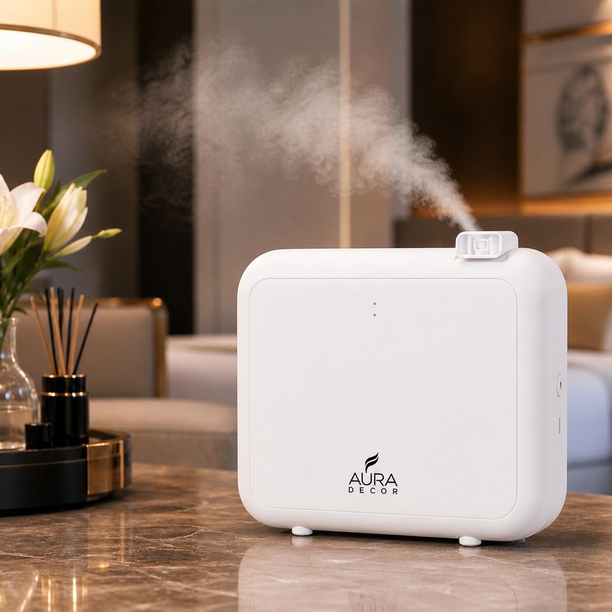 AuraDecor EP600 Power Automatic Intelligent  HVAC Enabled Scent Diffuser ( ISO 9001 )
