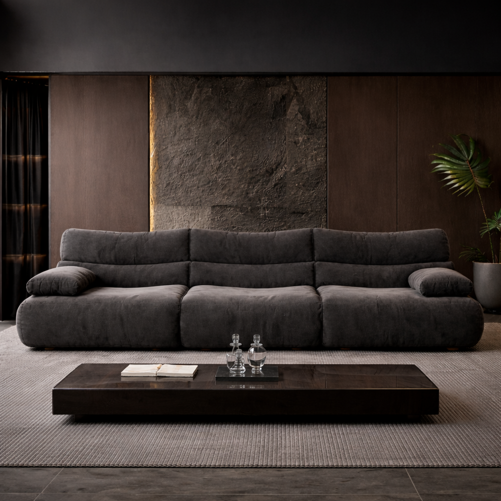 Auradecor Mansion Compressed 3‑Seater Sofa