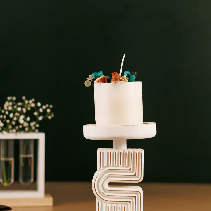 Pillar candle stand for Home and office decoration